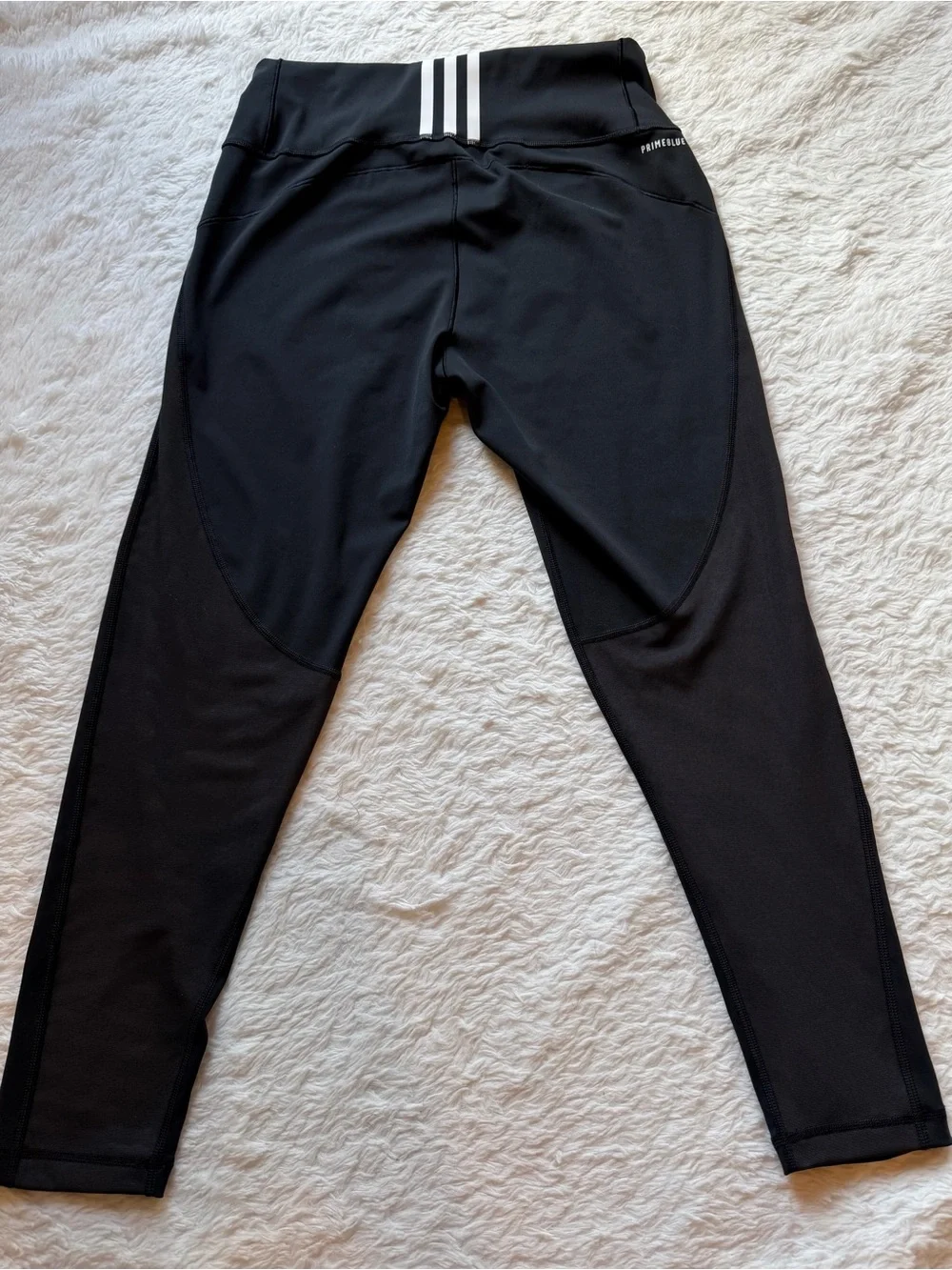 Adidas Primeblue Aeroready 7/8 Leggings High Waisted Black Size Large